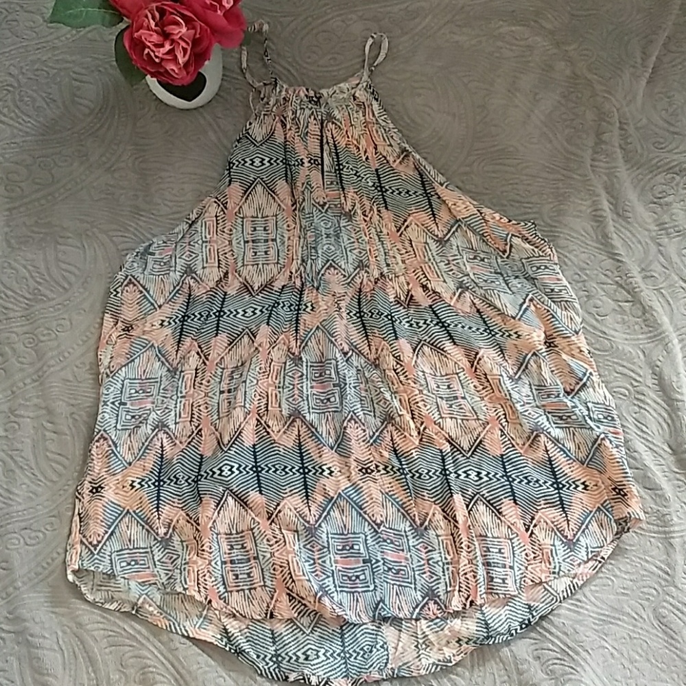 LUCKY BRAND Boho Halter Tank Top